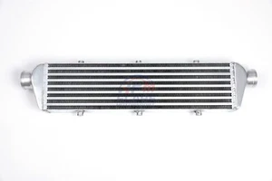 Universal 2.25″ INLET/OUTLET FMIC 100% Aluminum Turbo Intercooler 27″x6″x2.5″ - Picture 1 of 5