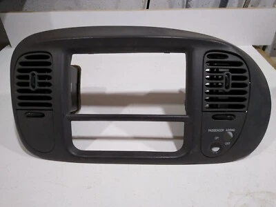 F150 F250 Expedition 1999 a 2003 tablero control de clima radio bisel gris Foto 1 de 4