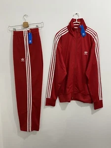 Adidas Originals Classics Firebird Trainingsanzug Better Scarlet White Größe M - Bild 1 von 12