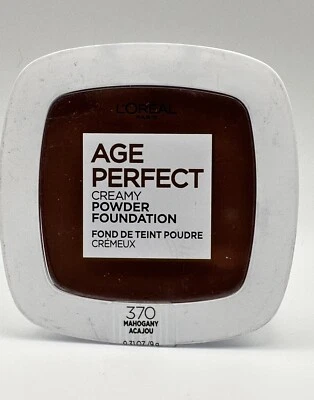 Loreal Paris Age Perfect Creamy Powder Foundation Compact - 370 Mahogany - Image 1 of 3