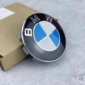4x 68mm Nabenabdeckung Radnabenkappen Nabendeckel passend für BMW Felgen - Picture 1 of 2