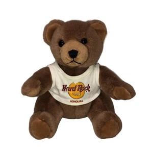 HONOLULU HARD ROCK CAFE ORSACCHIOTTO EDIZIONE LIMITATA HERRINGTON & CO 1990 PELUCHE 8 POLLICI - Foto 1 di 6