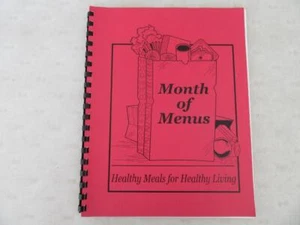 MONTH OF MENUS COOKBOOK KANSAS STATE RESEARCH & EXTENSION WICHITA KS KANSAS - Bild 1 von 1