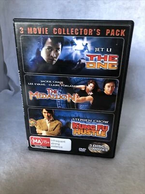 THE ONE / THE MEDALLION / KUNG FU HUSTLE DVD (PAL, 2008) - image 1 of 4