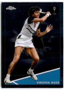 2021 Topps Chrome #97 Virginia Wade  Tennis Trading Card 