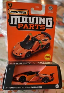 Matchbox 2019 LAMBORGHINI AVENTADOR SVJ ROADSTER MOVING PARTS NEW - Picture 1 of 7