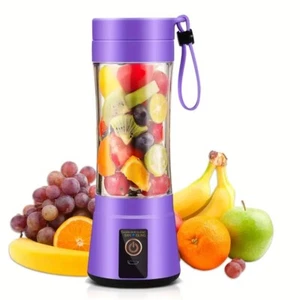 1pc 300ml Portable Home Blender Mixer 6 Blades Electric Mini USB Rechargeable Po - Picture 1 of 9