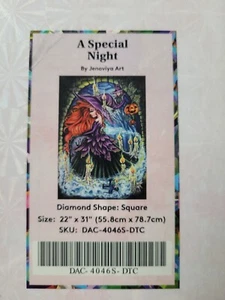 Diamond Art Club A SPECIAL NIGHT Square Diamonds 22x31 SEALED - Picture 1 of 2