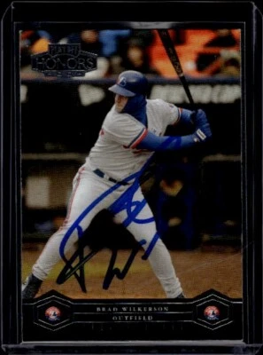 2004 Playoff Honors #119 Autographed Brad Wilkerson Trading Card - Image 1 of 2