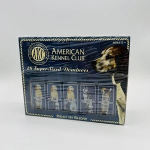 American Kennel Club SuperSized Dominoes - AKC Dogs - Beagle, Golden Retriever - Picture 1 of 2