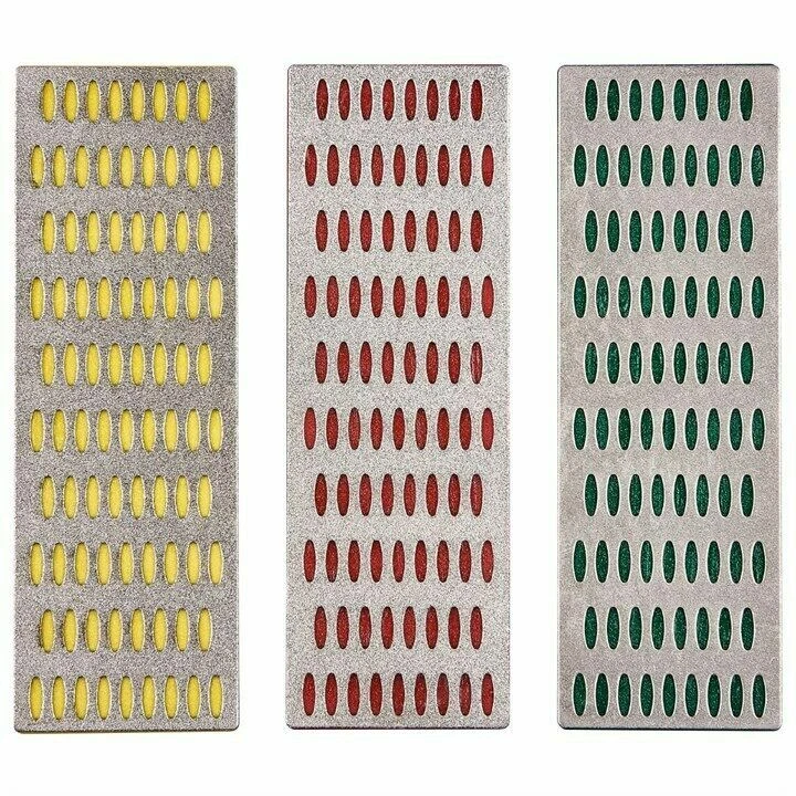 Amtech 3pc Professional Diamond Stone Sharpening Set E2500