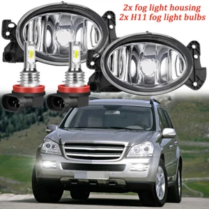 Pair LED Fog Light Lamp For Mercedes Benz X164 GL320 GL450 GL550 2007 2008 2009 - Bild 1 von 20