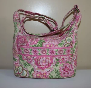 VERA BRADLEY PETAL PINK CROSSBODY BAG PURSE - VERY RARE - Picture 1 of 6