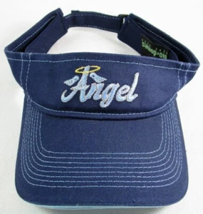 Bio Domes Head Gear Girl's Navy Blue Angel Visor, One Size, Adjustable - Picture 1 of 3