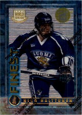1994-95 Finest Super Team Winners #132 Niko Halttunen WJC
