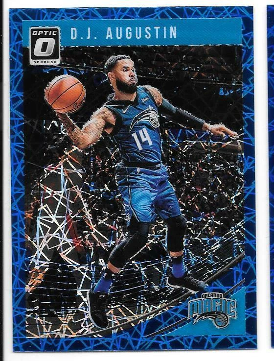 D.J. Augustine 2019/20 Optic Basketball Blue Velocity Prizm #5 - Image 1 of 1