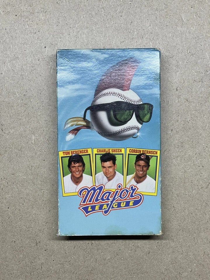 1989 Major League VHS Classic Vintage Movie Charlie Sheen Comedy Baseball - Image 1 of 3