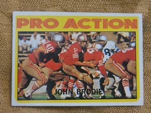 1972 Topps #124 John Brodie - Picture 1 of 11