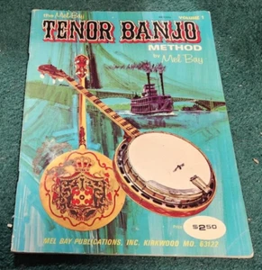 1968 TENOR BANJO METHOD Mel Bay Volume 1 Instruction Song Book - Picture 1 of 5