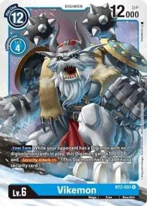 Digimon Vikemon - BT2-031 - U Near Mint - Picture 1 of 1