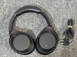 Sony WH-1000XM3 Headphones (For Parts Works But Has Broken Slider, Needs Repair) - Picture 1 of 11