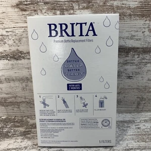 Brita Universal Premium Flasche Ersatzfilter 5 Stück neue Wasserflasche - Bild 1 von 4