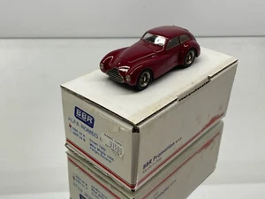 BBR 24A ALFA ROMEO 6C 2500 STREET STRADALE 1956 -DARK RED 1:43- FAIR IN BOX - Picture 1 of 12