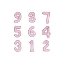 Pastel Matte Giant  Number Balloons  Foil Air Helium Large Birthday Party 34"