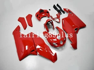 Red White ABS Injection Bodywork Fairing Kit Fit for 2005 2006 Ducati 749 999 - Picture 1 of 7