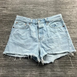 Levi's Shorts Größe 30 Damen Wedgie Short Button Fly Medium Wash Blau Denim - Bild 1 von 9