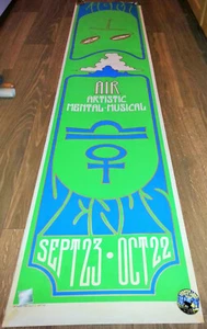 Amazing 1968 VENUS Horoscope LIBRA Element AIR 6' Poster Canada 60s Zodiac Art - Picture 1 of 6
