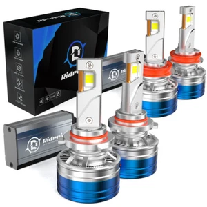 Kit de conversión de bombillas de faros LED Ridroid 9005 H11 haz alto bajo blanco brillante - Imagen 1 de 13