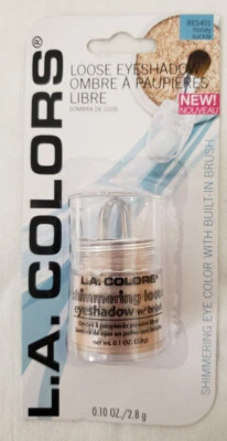 L.A. Colors Shimmering Loose Eyeshadow with brush -- BES401 Honeysuckle - Image 1 of 3