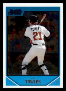 2007 Bowman Chrome Draft Future's Game Prospects #BDPP89 J.R. Towles - Picture 1 of 2