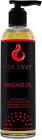Fox Envy Organic Vanilla Massage Oil, Jojoba & Coconut, 8oz Bottle