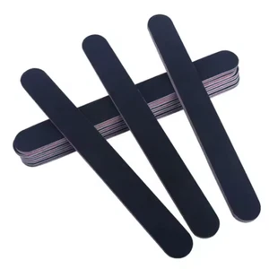 Nail Files Emery Boards Pack of 2/10x Double Sided Professional 100/180 Grit - Picture 1 of 3