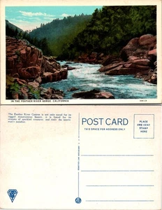 Feather River Gorge California Postcard Scenic Landscape Mountain River - Picture 1 of 1