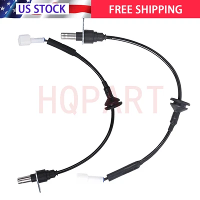 Fits 07-21 Isuzu NPR NPR-HD NQR 4HK1 4HE1 4JJ1 2x Wheel Speed Sensor ABS Rear Foto 1 de 4