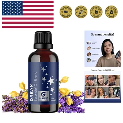 Sleep Essential Oil Blend for Diffuser - Dream Essential Oils for Diffusers A... - Image 1 of 4