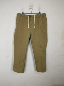 L.L. Pantalones con cordón Bean XL 28 caqui mezcla de algodón ajuste estándar para hombre - Imagen 1 de 11