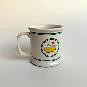 Vintage Masters Tournament Augusta National Footed Souvenir Coffee Mug Stoneware - Picture 1 of 10