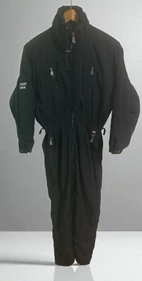 Bogner Traje de Esquí de Una Pieza Traje de Nieve Talla 6 Absolut Vodka Negro EE. UU. De Colección Foto 1 de 4