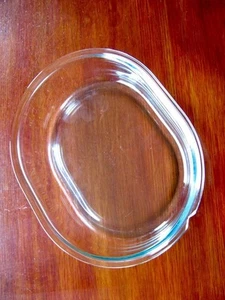 Tapa ovalada para carro térmico HOSTESS Pyrex imperfecto pero utilizable, ver fotos - Imagen 1 de 1