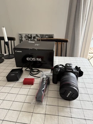 Canon EOS R6 20,1 MP Spiegelloses Kamera - Schwarz (Nur Gehäuse) - Bild 1 von 4