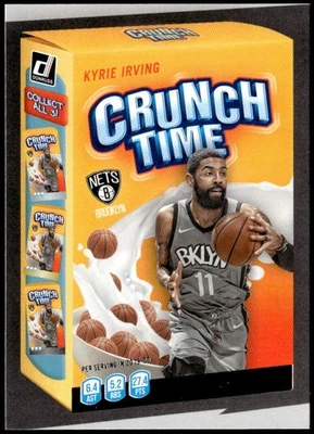 2020-21 Donruss #16 Kyrie Irving Crunch Time E1 - Imagem 1 de 2