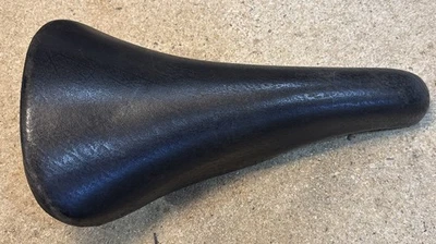 Vintage Concor Supercorsa Selle San Marco Saddle Black Leather Made In Italy - Image 1 of 4