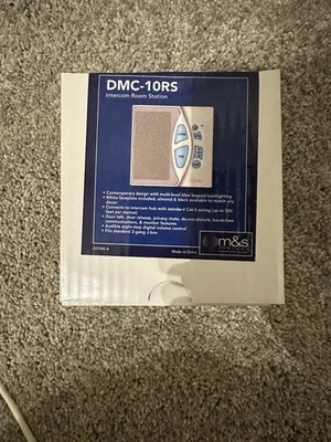 M&S DMC-10RS Intercom Room Station 227545 - Image 1 of 4