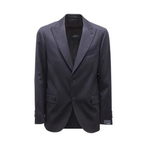 L6549 ABITO UOMO LARDINI MAN WOOL SUIT BLUE DROP 7R - Picture 1 of 4