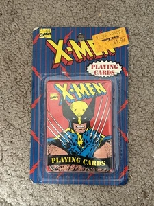 Vintage X-Men Sealed Playing Cards Deck 1993 Made in USA Marvel New - Picture 1 of 2