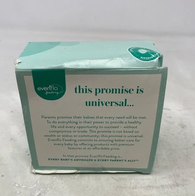 Evenflo Balance+ Pezones Estándar para Cuello, Flujo Medio (3+ Meses), Silicona Transparente, Foto 1 de 4